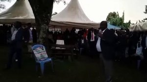 Hustlers attending PC sigei's late father burial