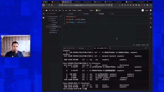 Task 08/10 - Manipulating the Linux Firewall to Connect Docker Networks смотреть онлайн
