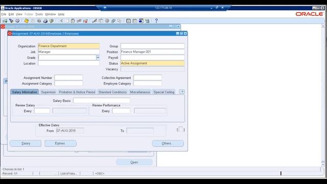 Oracle EBS R12 HRMS Training | 6th Session смотреть онлайн