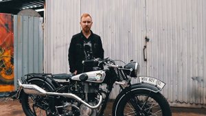 Раритетный Мотоцикл NSU 601 OSL.