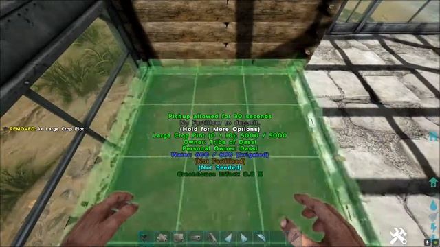 Парниковый эффект 300% и стаки грядок! (ARK)
