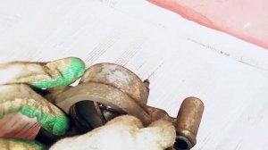 #11: Mazda 626 GE: Ремонт и покраска заклинившего суппорта 16+