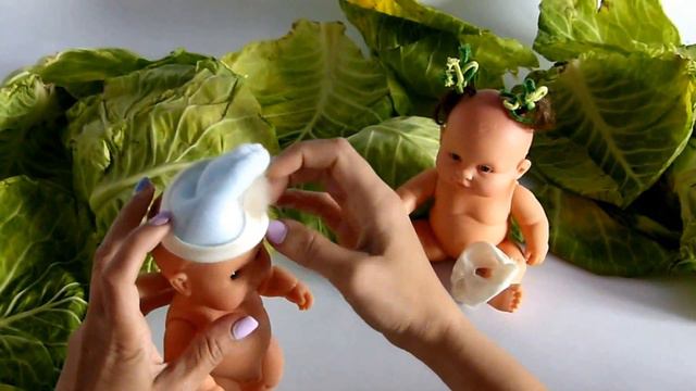 НАХОДИМ ДЕТЕЙ в капусте, прекрасные детки, Капусткины, одеваем мальчика и девочку. смотреть онлайн