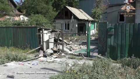 Донецк снова под обстрелами украинских националистов