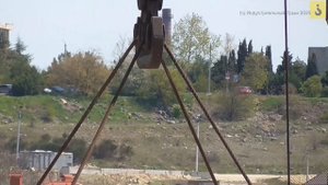 Севастополь. Подъем судна плавкраном Черноморец-3