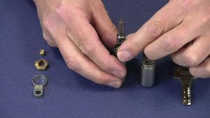 Удлинение модульного цилиндра Abus с функцией антипаника ключ-ключ