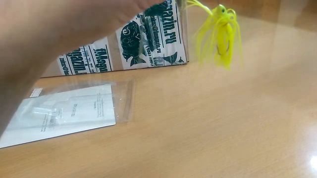 Распаковка посылки с блесной BAT Spinner Baits Academic смотреть онлайн