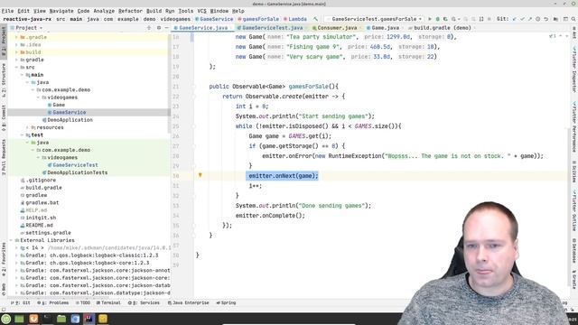 Java Reactive Programming Tutorial смотреть онлайн