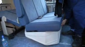 Ford transit - camper Westfalia Nugget - 2.5 TD - 1999 (transformation banquette en lit) ...