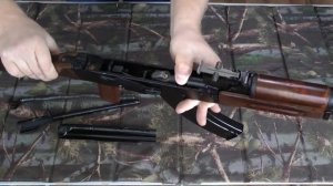 Пневм. винтовка "Кадет АКМ" - разборка, устройство и принцип работы