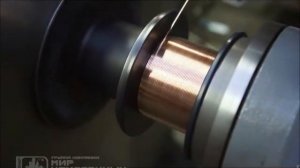 Намотка сварочной проволоки на пластиковую катушку D 100