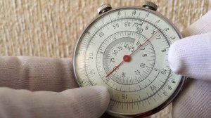 Логарифмическая круговая линейка раритет из СССР