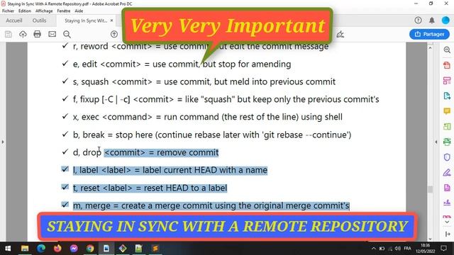 #66 : Course Git && Github | Staying In Sync With A Remote Repo | Squash Commits (Rebase i) | Part смотреть онлайн