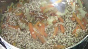 Салат с перловкой на зиму. Салат с перловой крупой на зиму