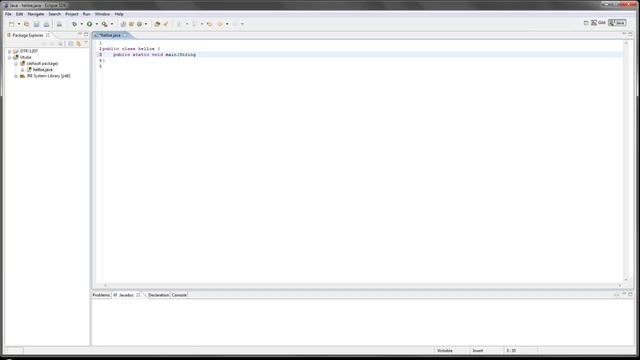 Java - Hello World! смотреть онлайн