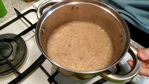 ВКУСНЕЙШАЯ ОВСЯНАЯ КАША НА МОЛОКЕ! РЕЦЕПТ. Овсянка на молоке