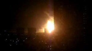 Горит газопровод в Москве, Взрыв на на Юго-Западе (Высота пламени 200 метров)