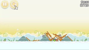 Мультик Игра для детей Энгри Бердс. Прохождение игры Angry Birds [50] серия