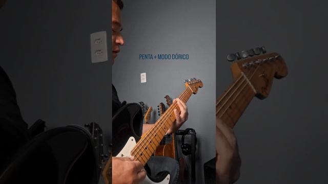 Penta + Modo Dórico #ModosGregos #Guitarra #Violão #improvisação #filipemartinez