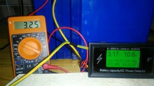 Проверка на ёмкость одной из ячеек Lifepo4 105Ah