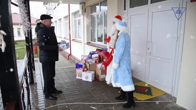 Визит в Василишковский дом-интернат в канун праздников смотреть онлайн