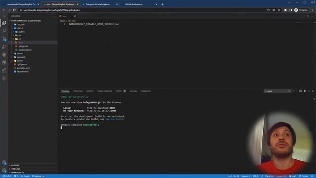 GitHub Codespaces виртуальное рабочее окружение смотреть онлайн