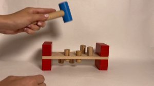 Обзор на детскую развивающую игрушку "Гвозди перевертыши"