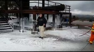 Автономная мобильная система пожаротушения «АМЕЛФА-1000»