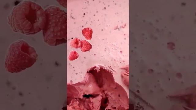 мёд суфле с малиной