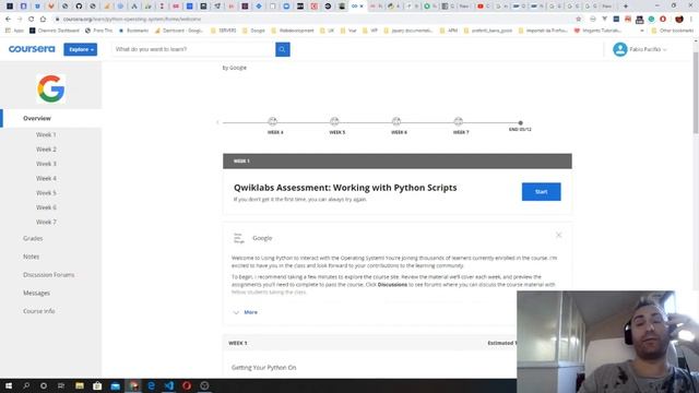 ? Learn Python with Google | Video Log - Week 5