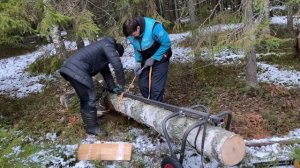 Прицеп лесовоз для квадроцикла CFmoto X6