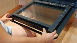 Как снять стекло на духовом шкафу Electrolux