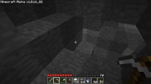 MINECRAFT Alpha v1.0.16_02 HEROBRINE Seed exploring (1 hour)