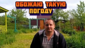 Обожаю такую погоду летом на даче