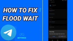 How To Fix Flood Wait On Telegram App