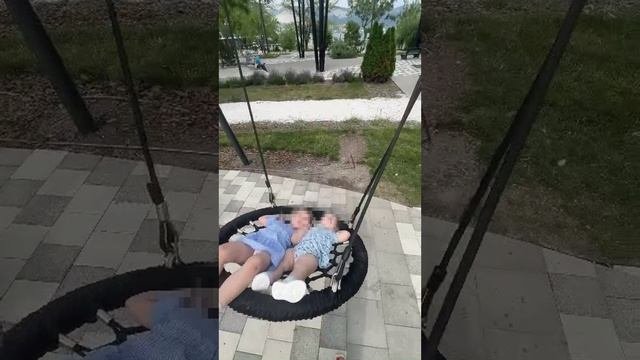 Опасные качели в Новороссийске