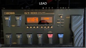 Boss GT-100 Sound Version 2