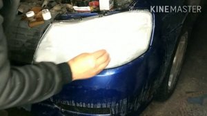 Полируем фары Лавром, правда или ложь!