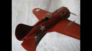 И-16 тип 10 "Красная пятёрка" 1/48 ARK-MODELS