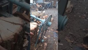 Дровокол з електромотором редукторним своїми руками