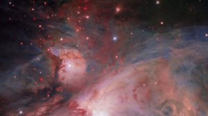 Panning across the Orion Nebula