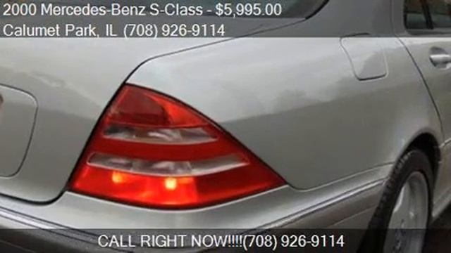 2000 Mercedes-Benz S-Class S430 4dr Sedan for sale in Calume смотреть онлайн