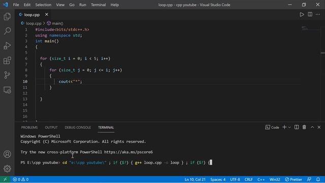 Nested loops in C++ | Break & Continue statement | C++