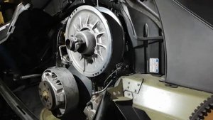 LYNX Yeti Army 69. Замена ремня вариатора.