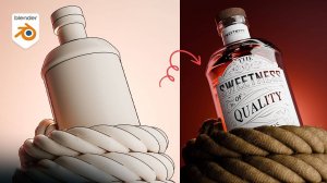Бутылка в Blender 4.2. Полное пошаговое руководство для начинающих