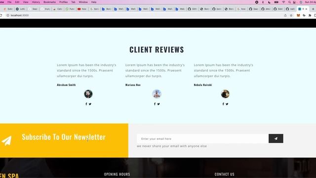 Spa Centre || React Project || Web Development Project #reactjs #reactjsproject