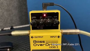 Boss ODB-3 Bass OverDrive Pedal Review
