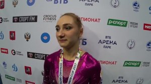 Komova is back on the Voronin Cup 2017
