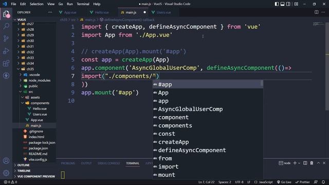 Async Component in Vue Js (Hindi)
