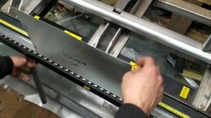 "Сложная" Джей планка. Порядок загибов